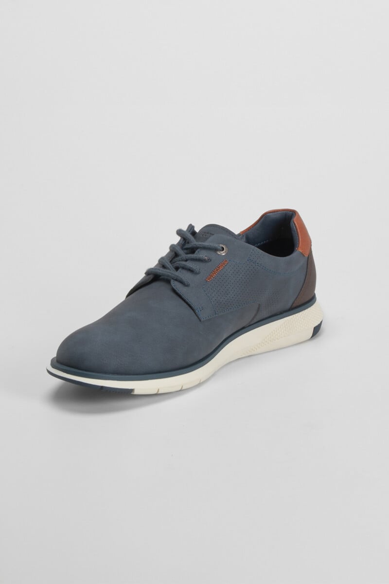 Cortefiel Blucher Hexaflex Azul COMFEET