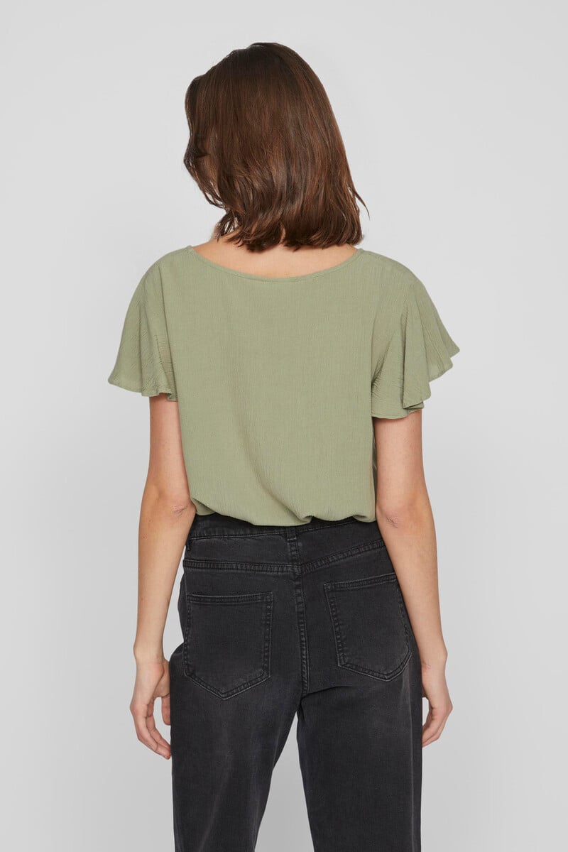Cortefiel Blusa Cuello Escote