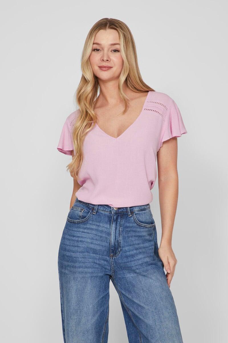 Cortefiel Blusa Cuello Escote