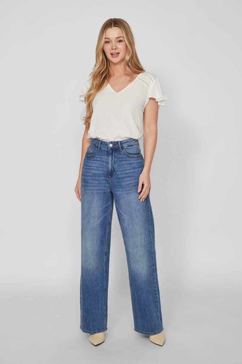 Cortefiel Blusa Cuello Escote