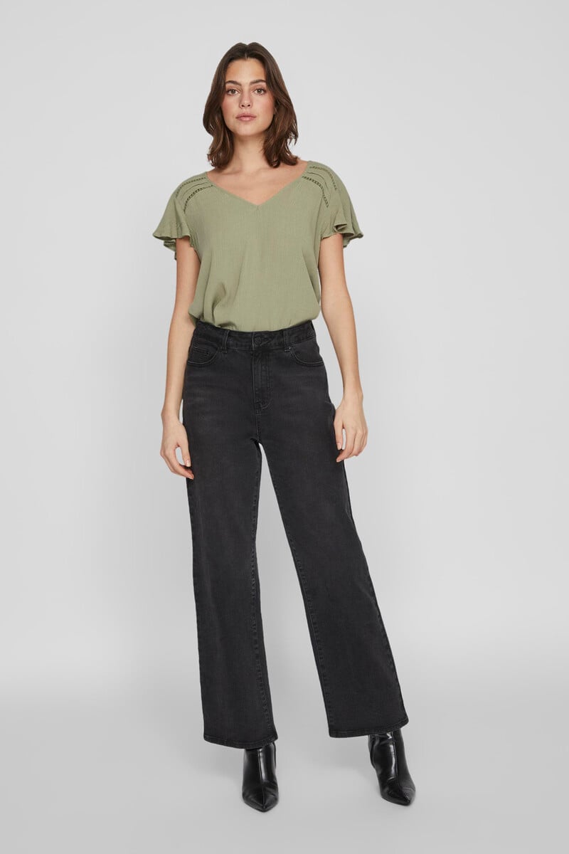 Cortefiel Blusa cuello escote