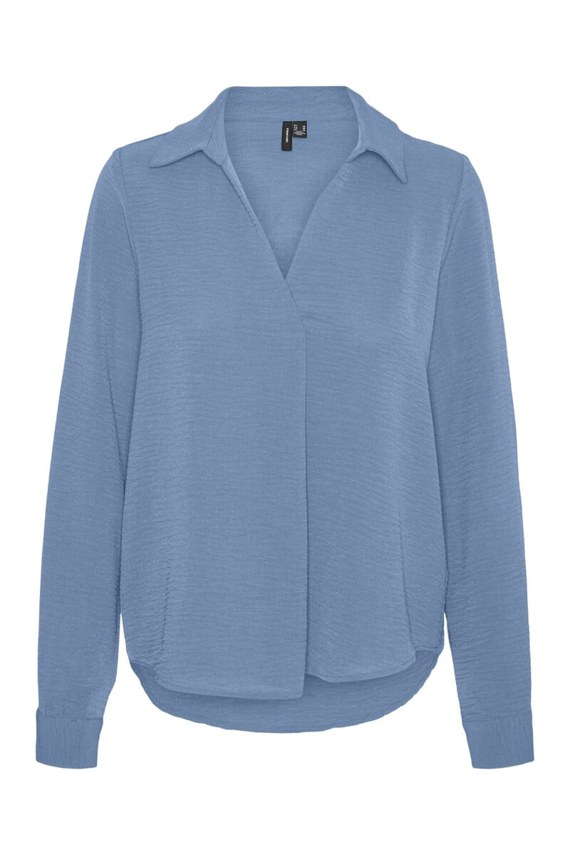 Cortefiel Blusa de cuello pico