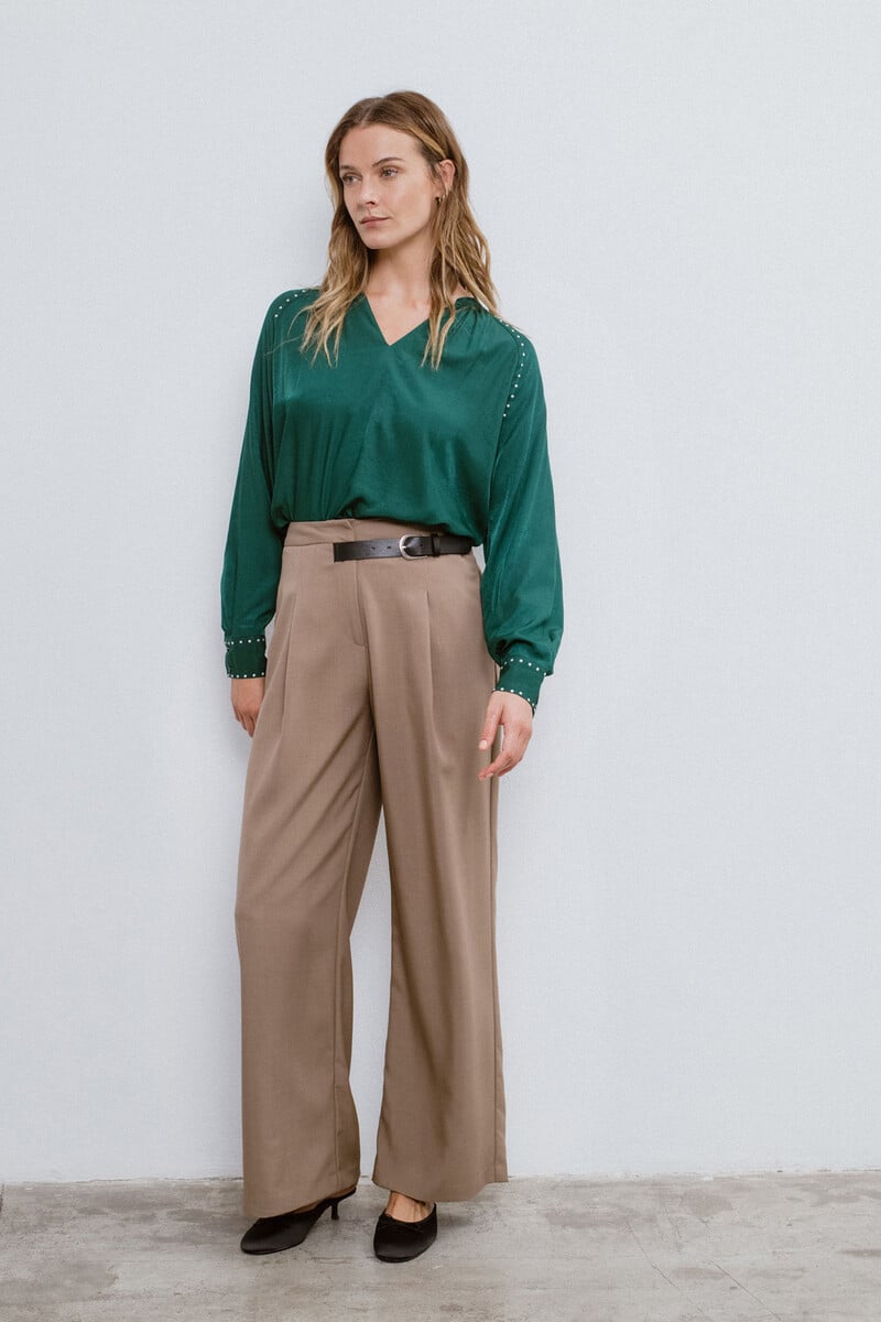 Cortefiel Blusa De Manga Larga