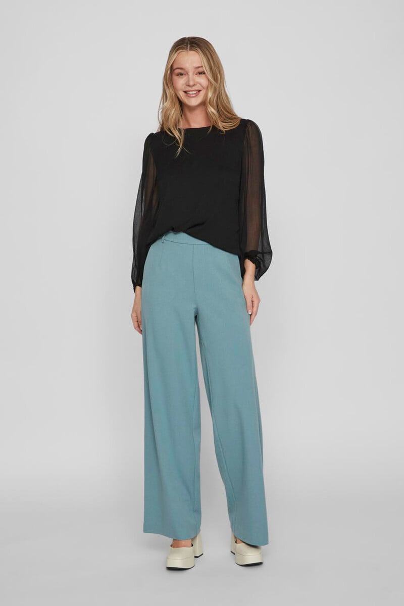 Cortefiel Blusa De Mujer Manga Gasa