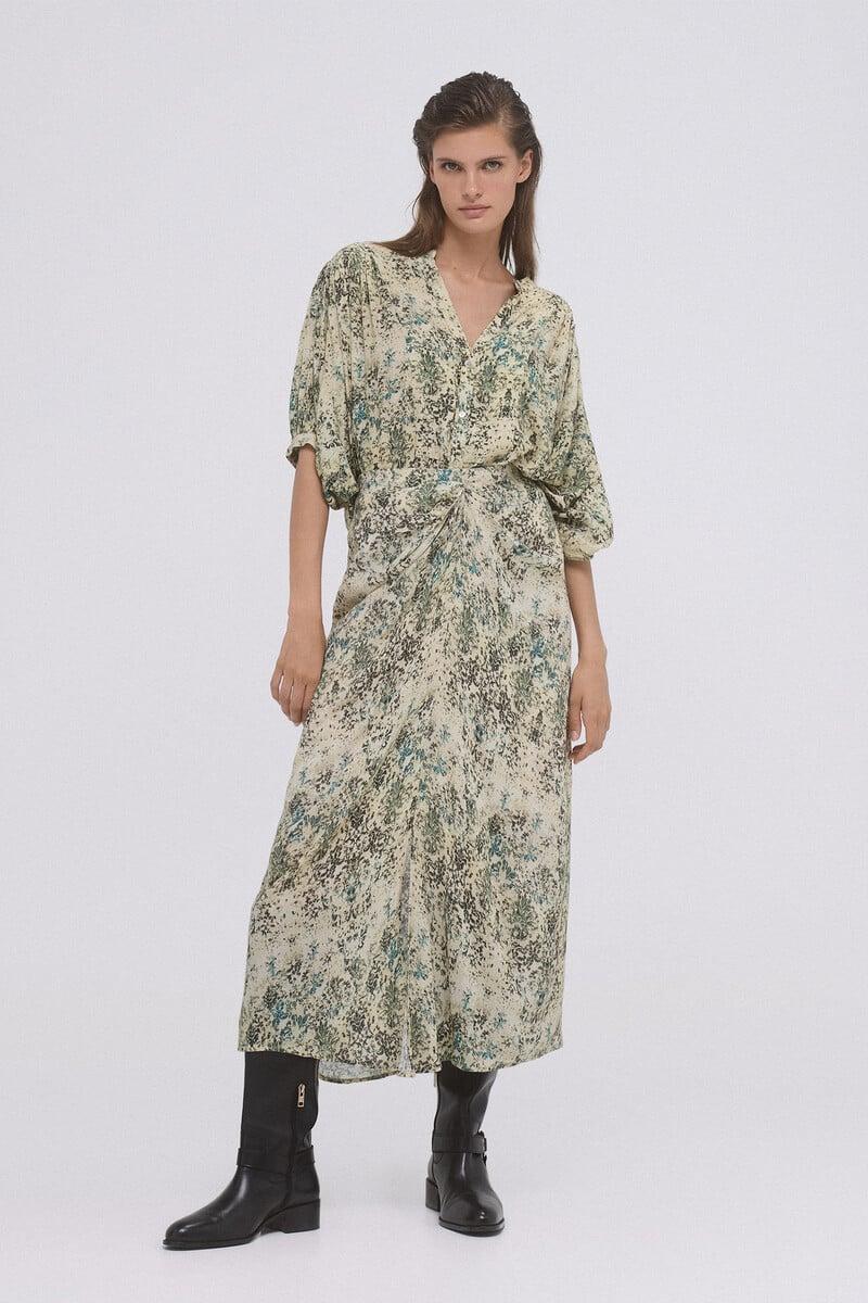 Cortefiel Blusa Fluida