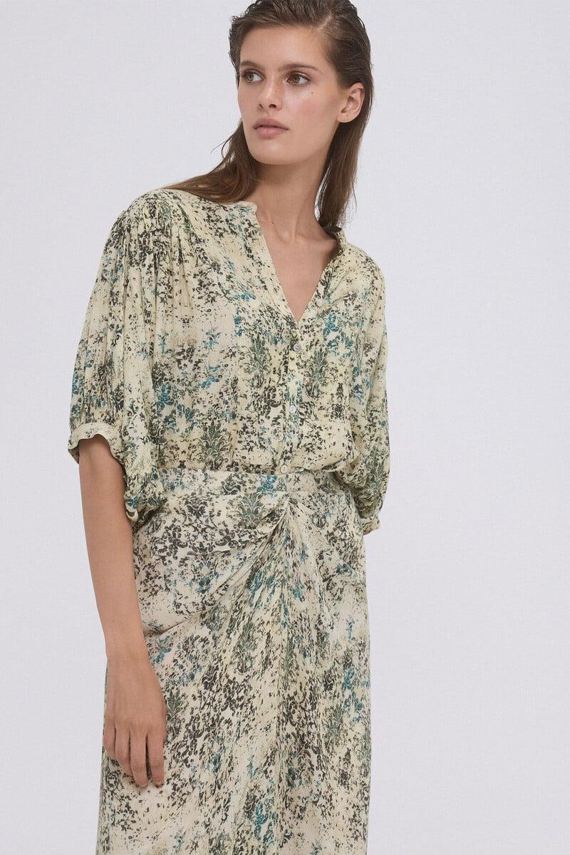 Cortefiel Blusa Fluida