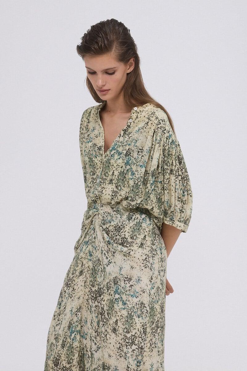 Cortefiel Blusa Fluida