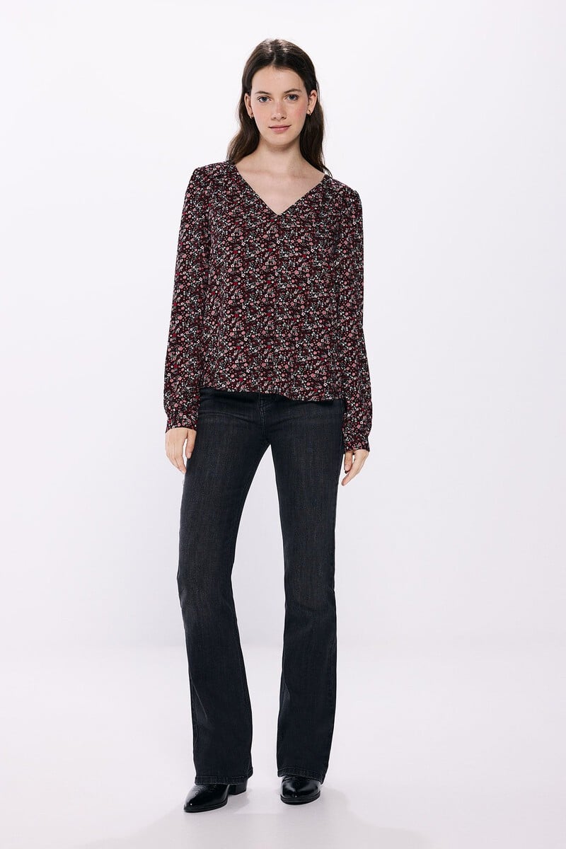Cortefiel Blusa Fluida