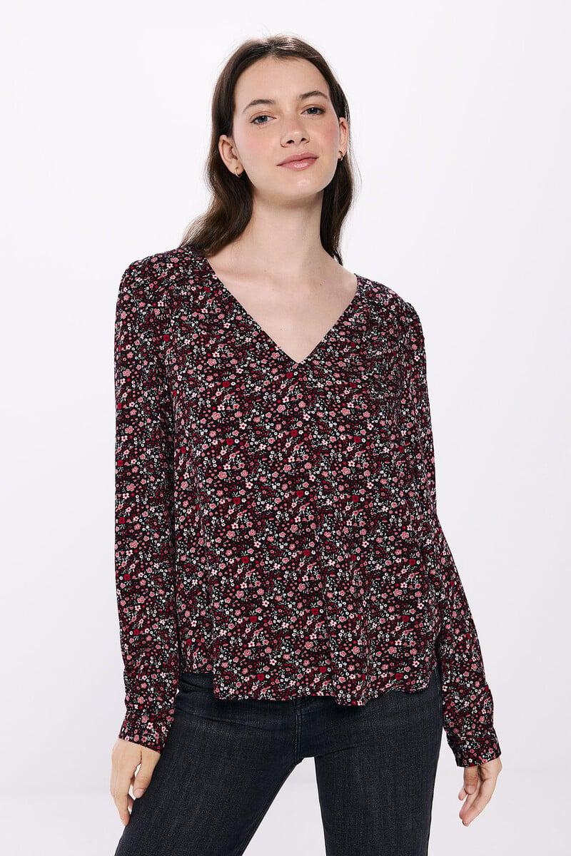 Cortefiel Blusa fluida