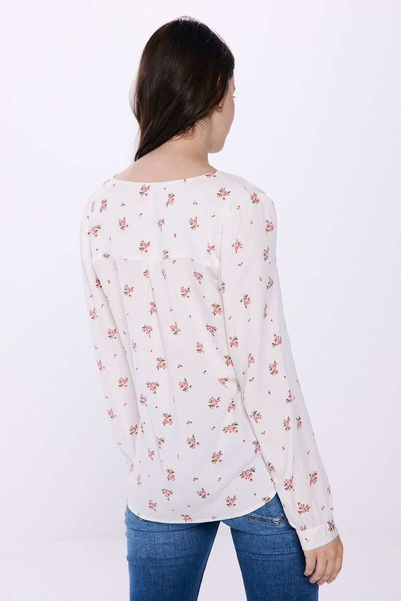 Cortefiel Blusa Fluida