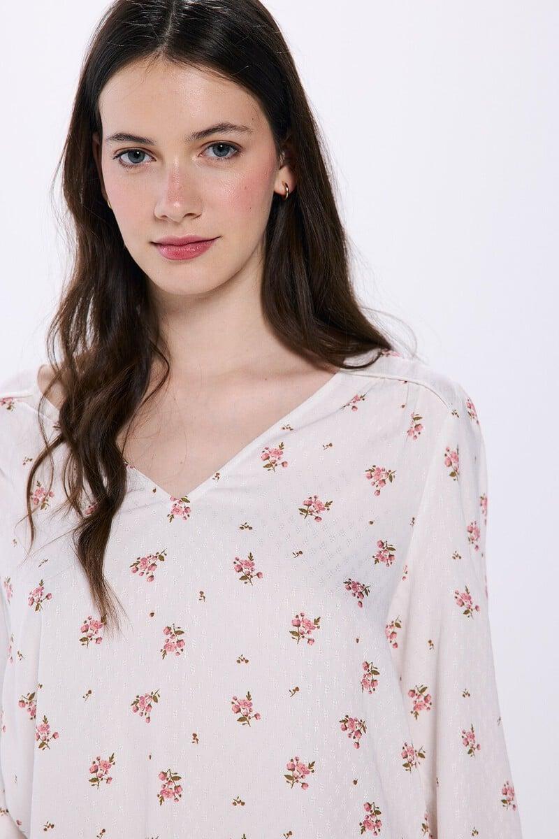 Cortefiel Blusa Fluida