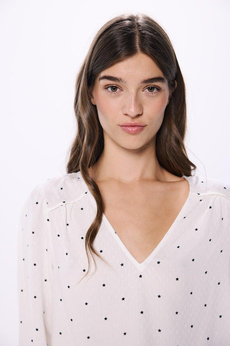 Cortefiel Blusa Fluida
