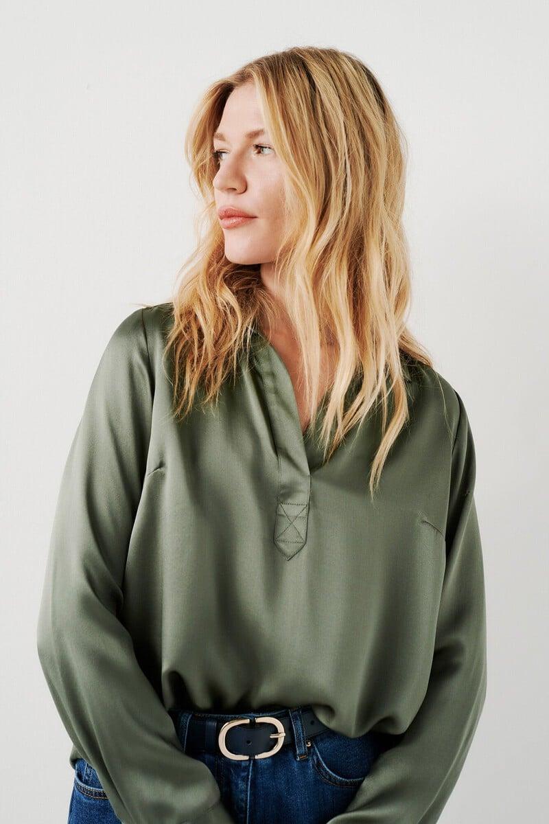 Cortefiel Blusa Lovely1 100% seda