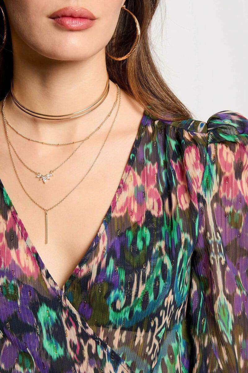 Cortefiel Blusa Manga Larga