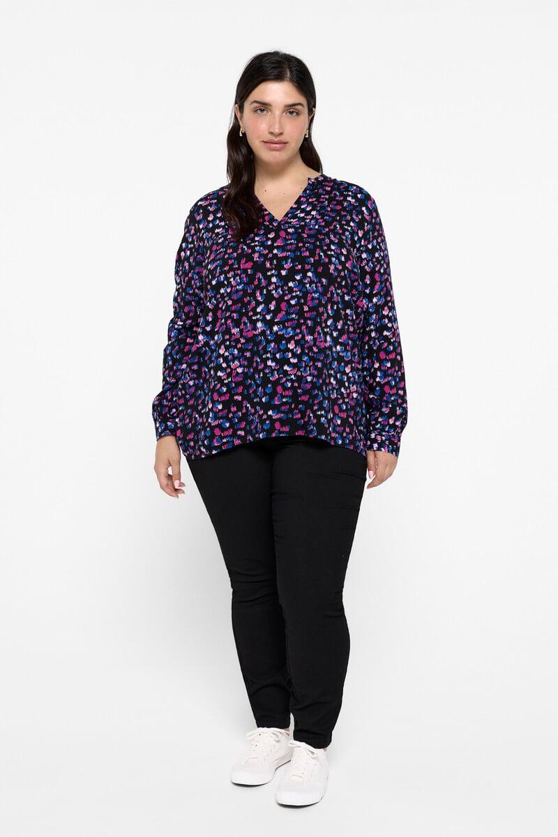 Cortefiel Blusa Manga Larga Curvy