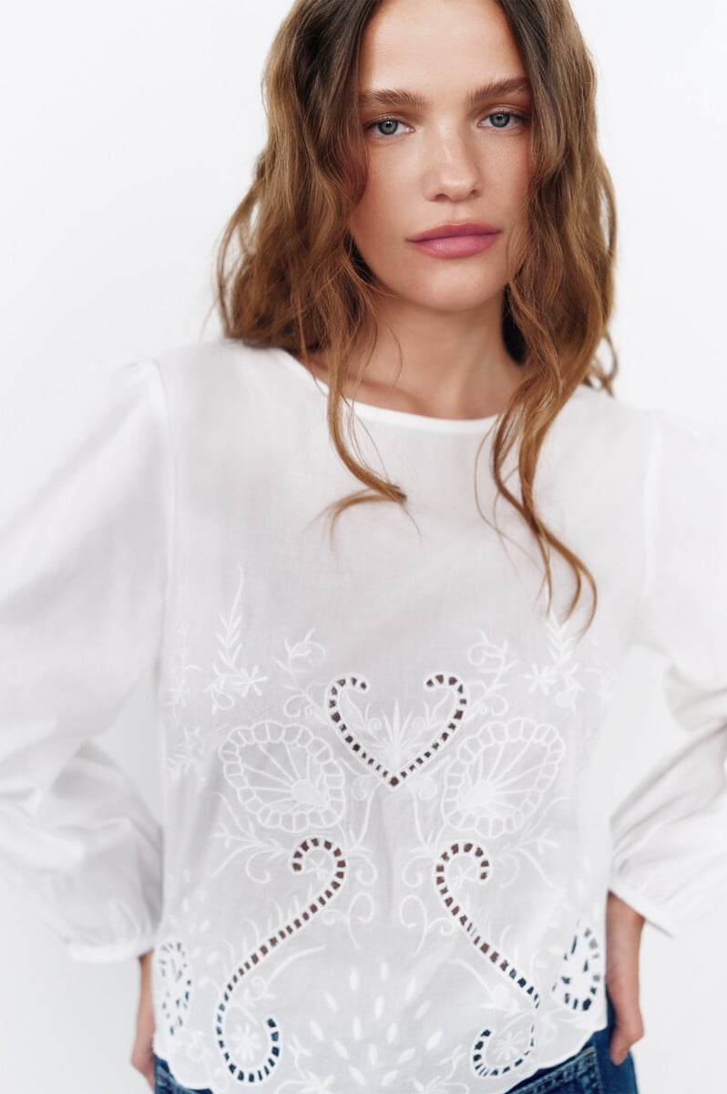 Cortefiel Blusa "Orchid"