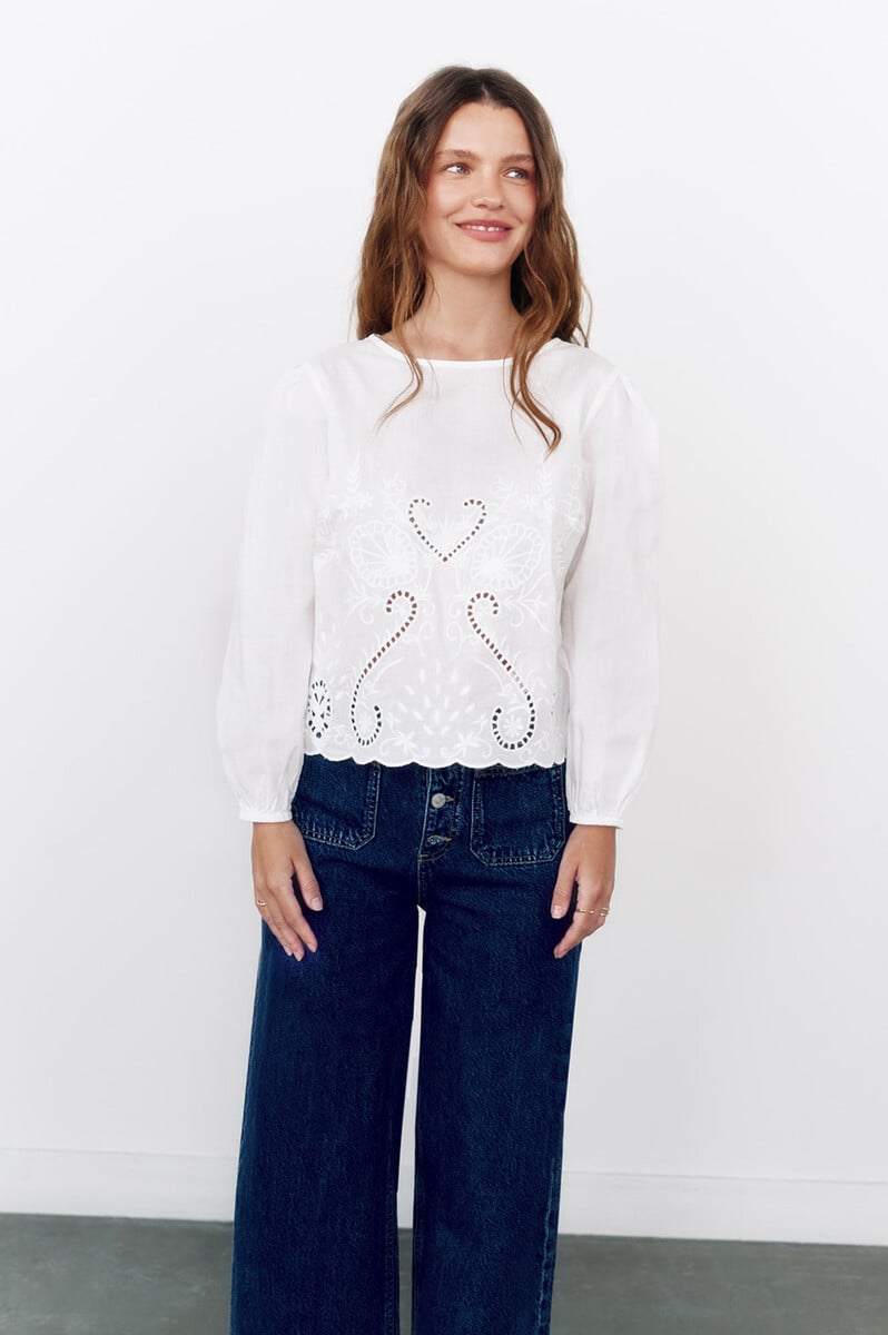 Cortefiel Blusa "Orchid"