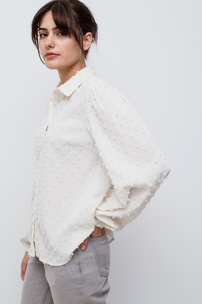 Cortefiel Blusa Plumeti