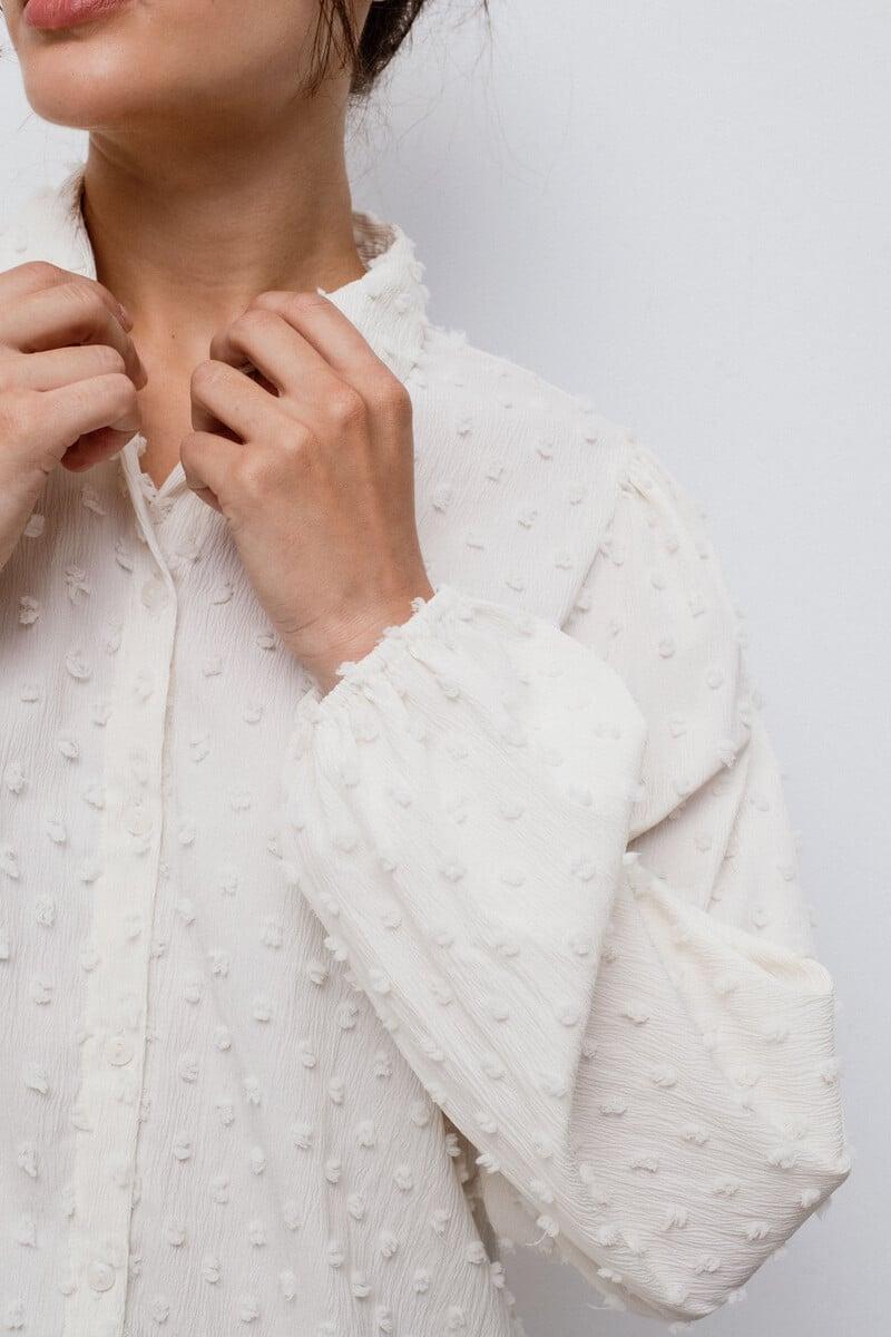 Cortefiel Blusa Plumeti