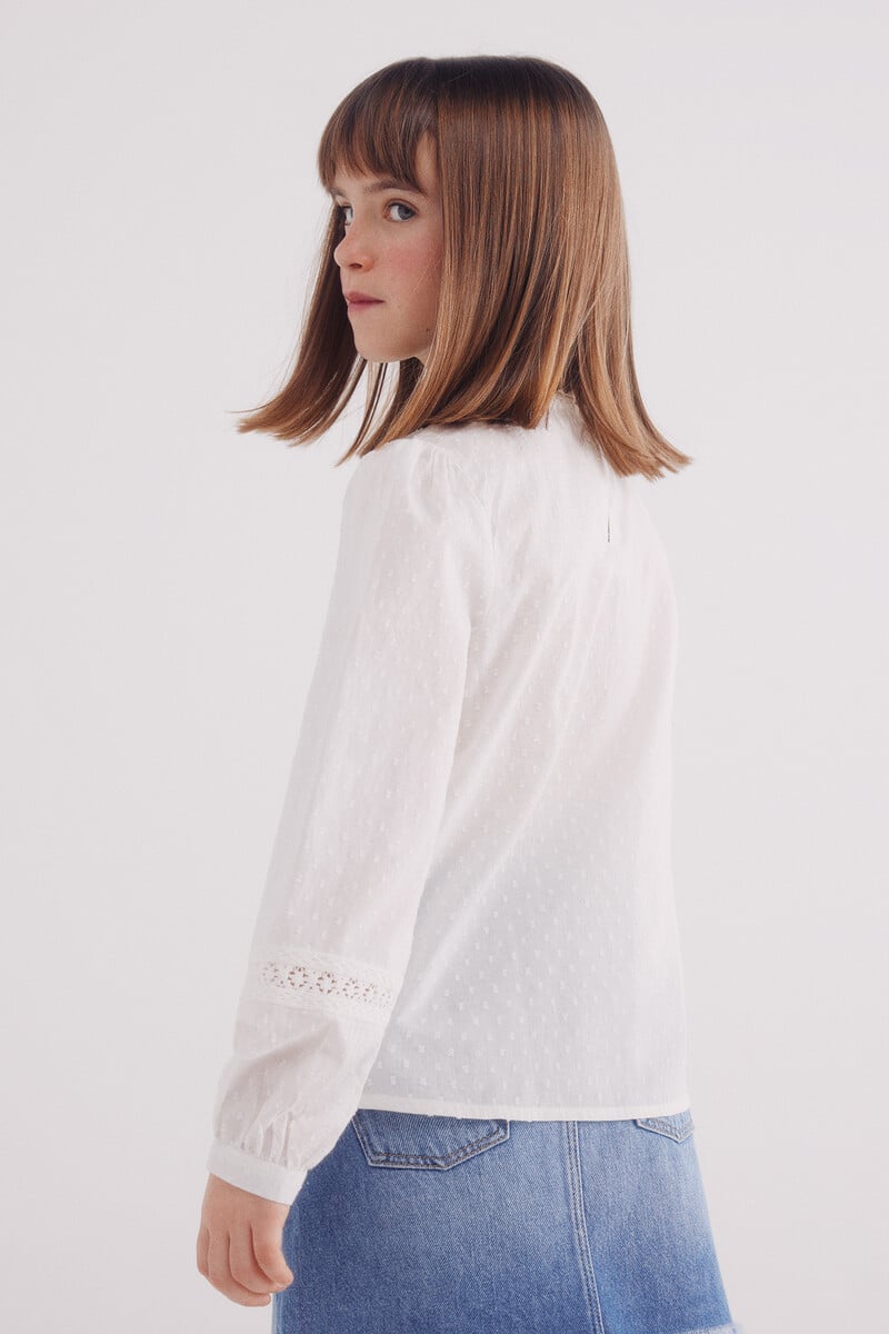 Cortefiel Blusa Plumetti Niña