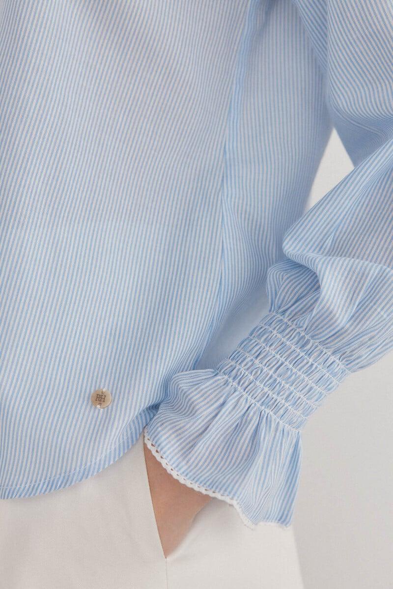 Cortefiel Blusa Romántica Rayas