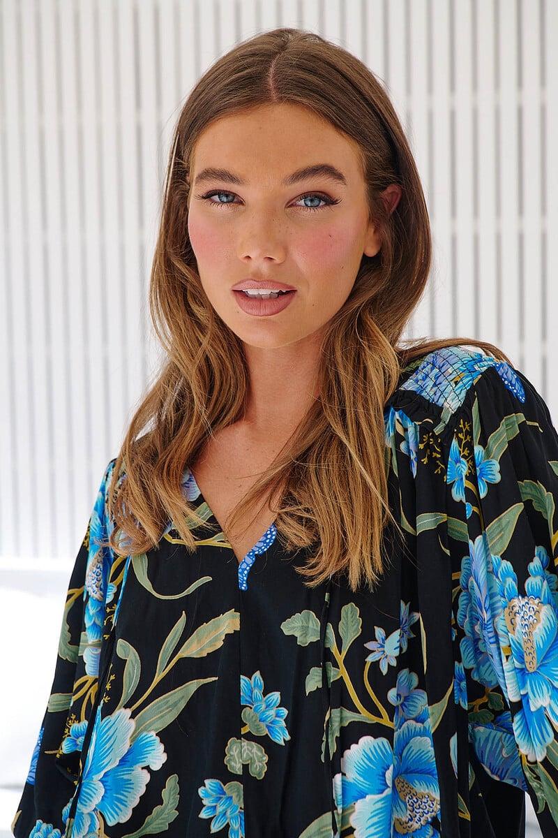 Cortefiel Blusa Rue Estampada
