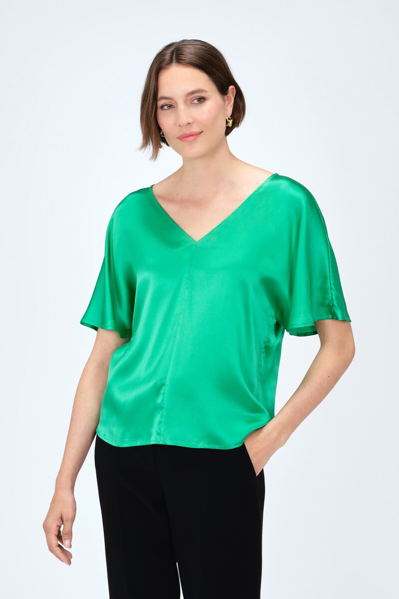 Cortefiel Blusa seda