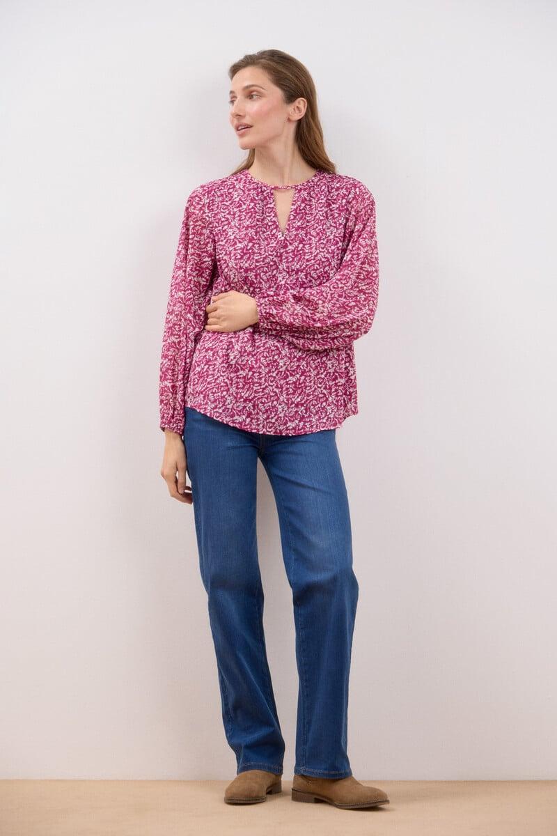 Cortefiel Blusa Tejido Textura