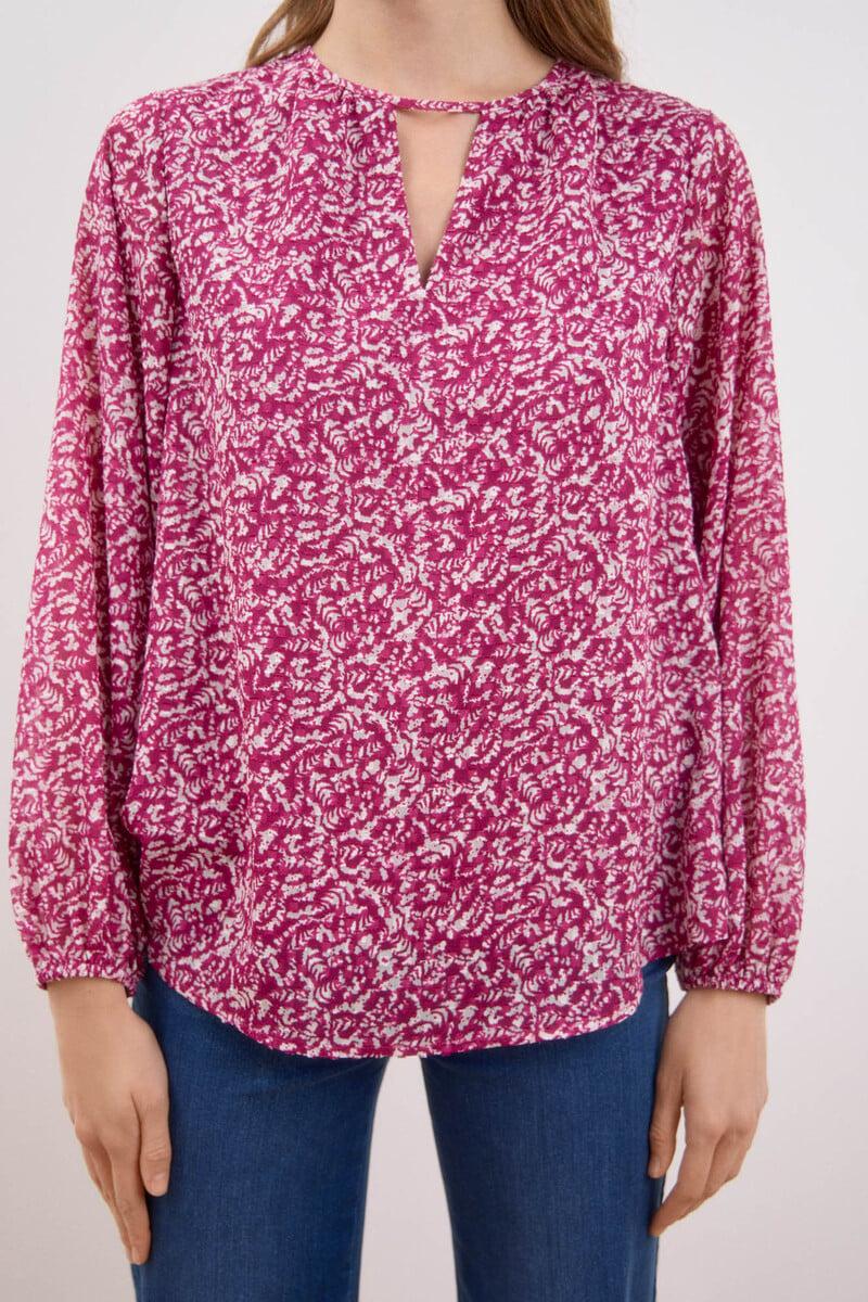 Cortefiel Blusa Tejido Textura