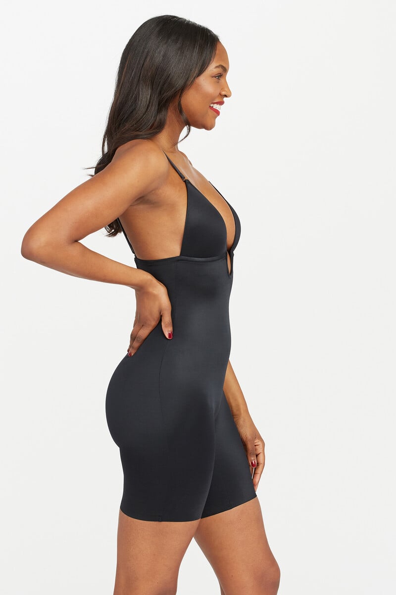 Cortefiel Body Reductor Escote U Negro Spanx