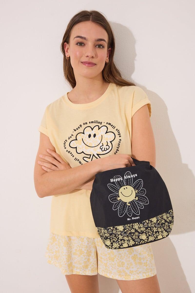 Cortefiel Bolsa térmica porta alimentos Mr. Happy