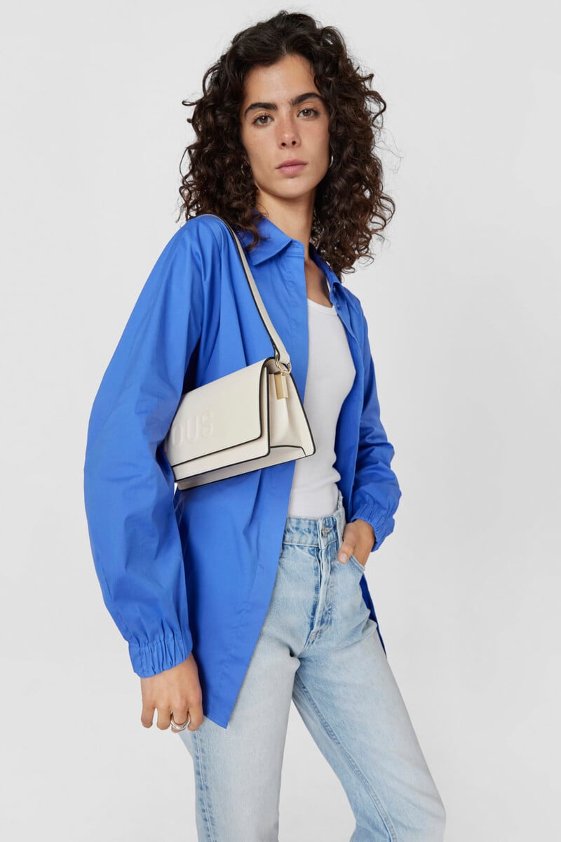 Cortefiel Bolso Baguette Marfil TOUS La Rue
