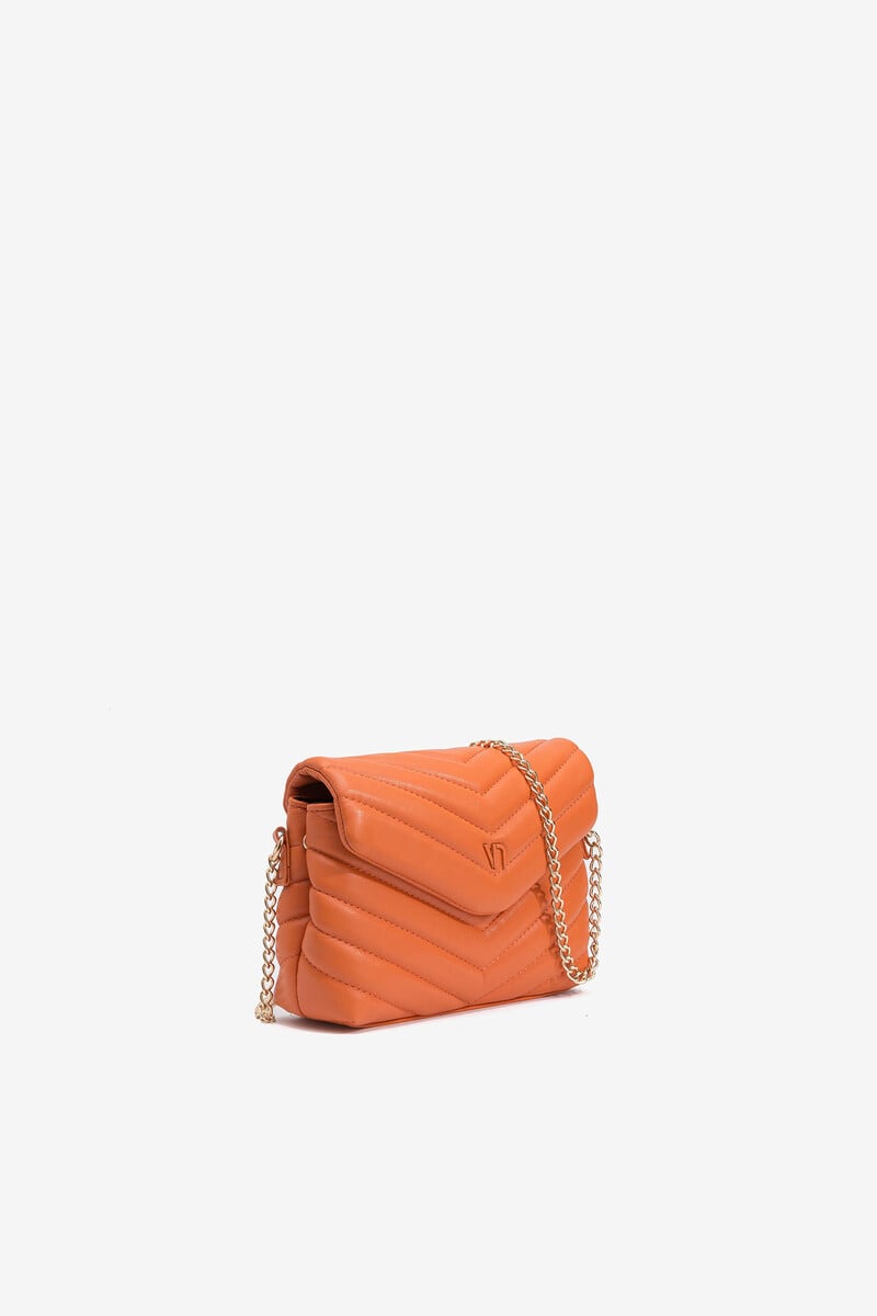 Cortefiel Bolso Bandolera Acolchado Con Solapa