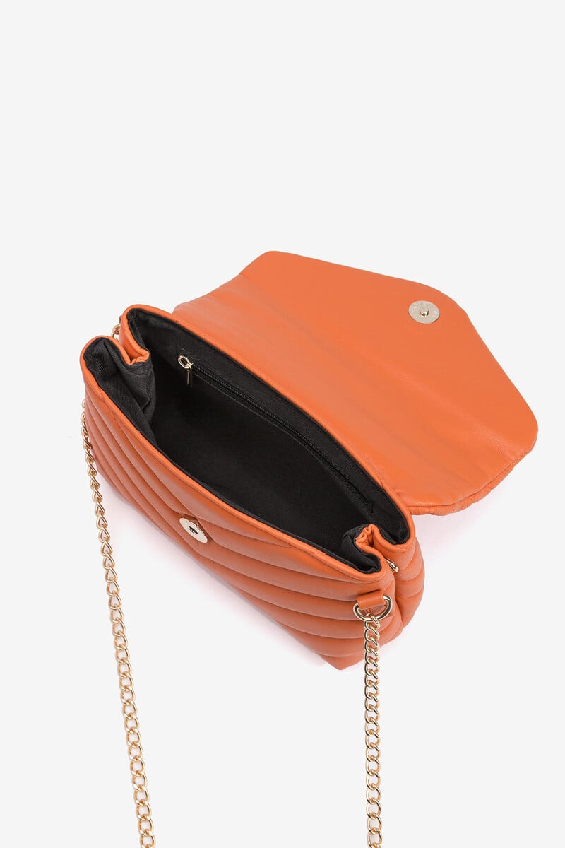 Cortefiel Bolso Bandolera Acolchado Con Solapa