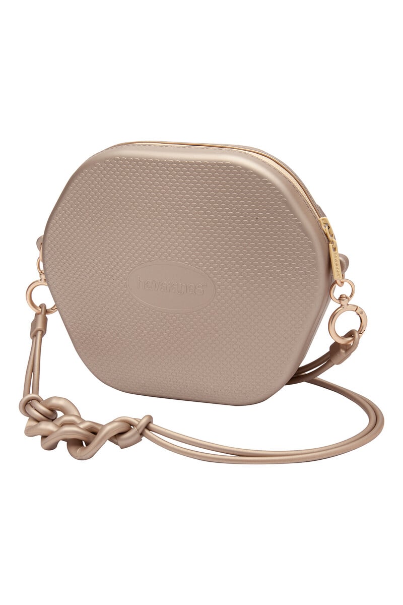 Cortefiel Bolso Bandolera Dorado