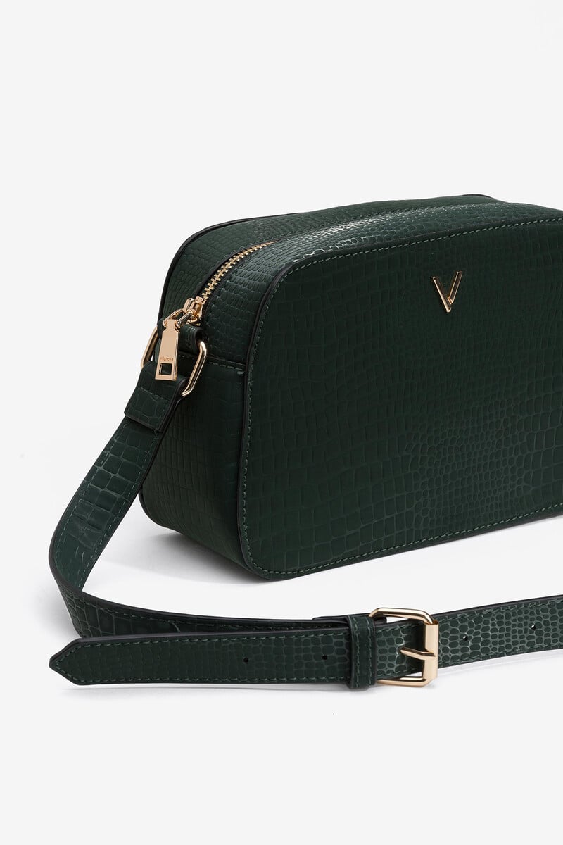 Cortefiel Bolso Bandolera Efecto Cocodrilo