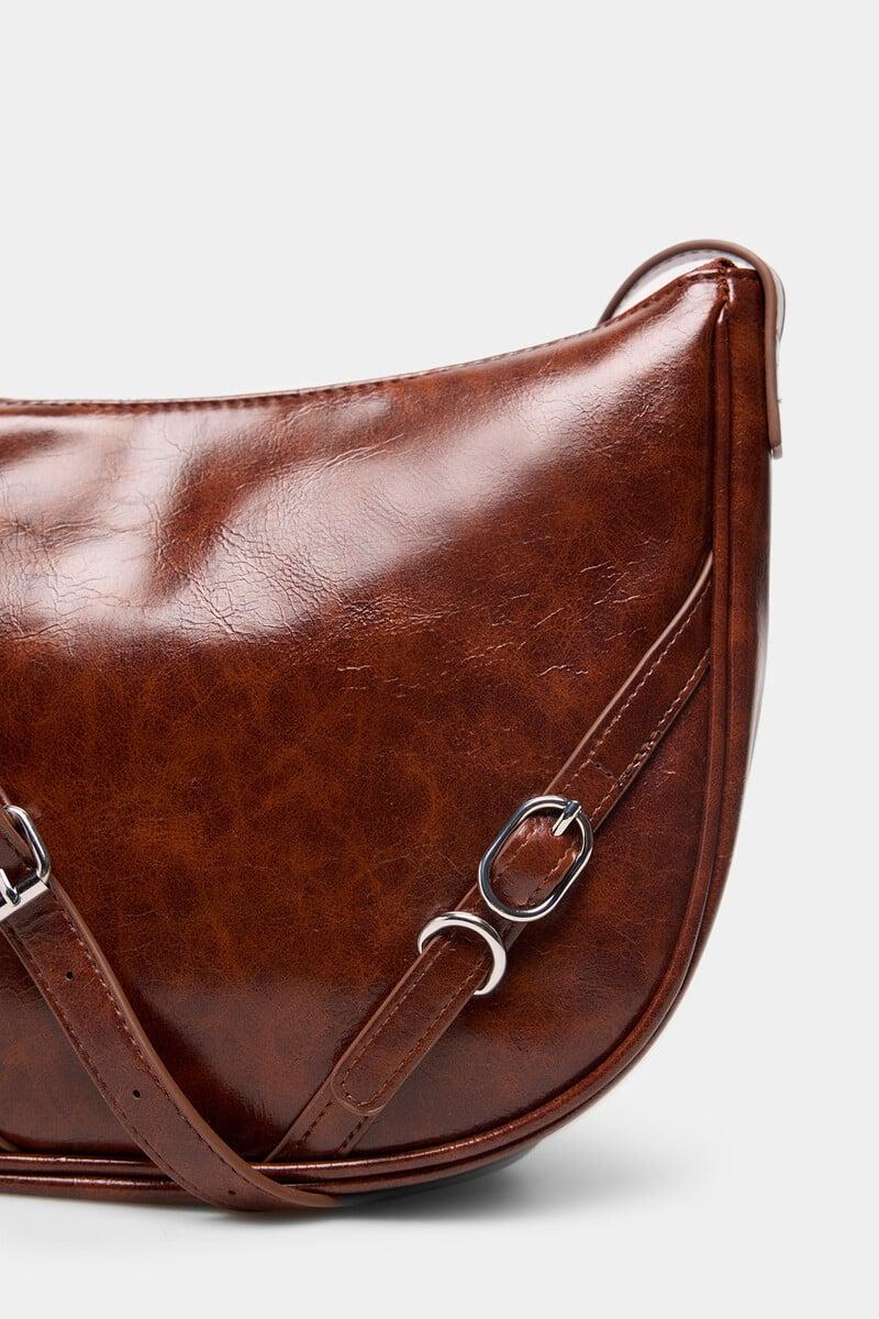 Cortefiel Bolso Bandolera Hebillas