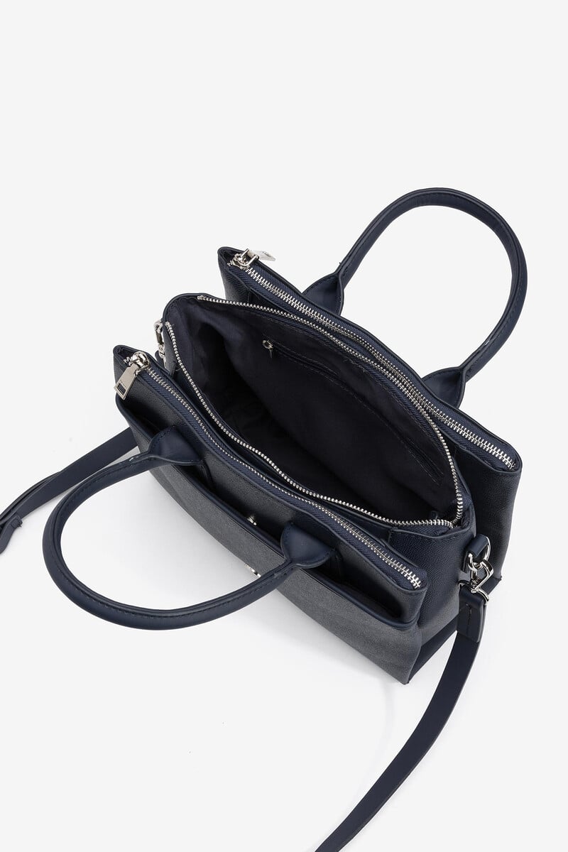 Cortefiel Bolso City Tres Compartimentos