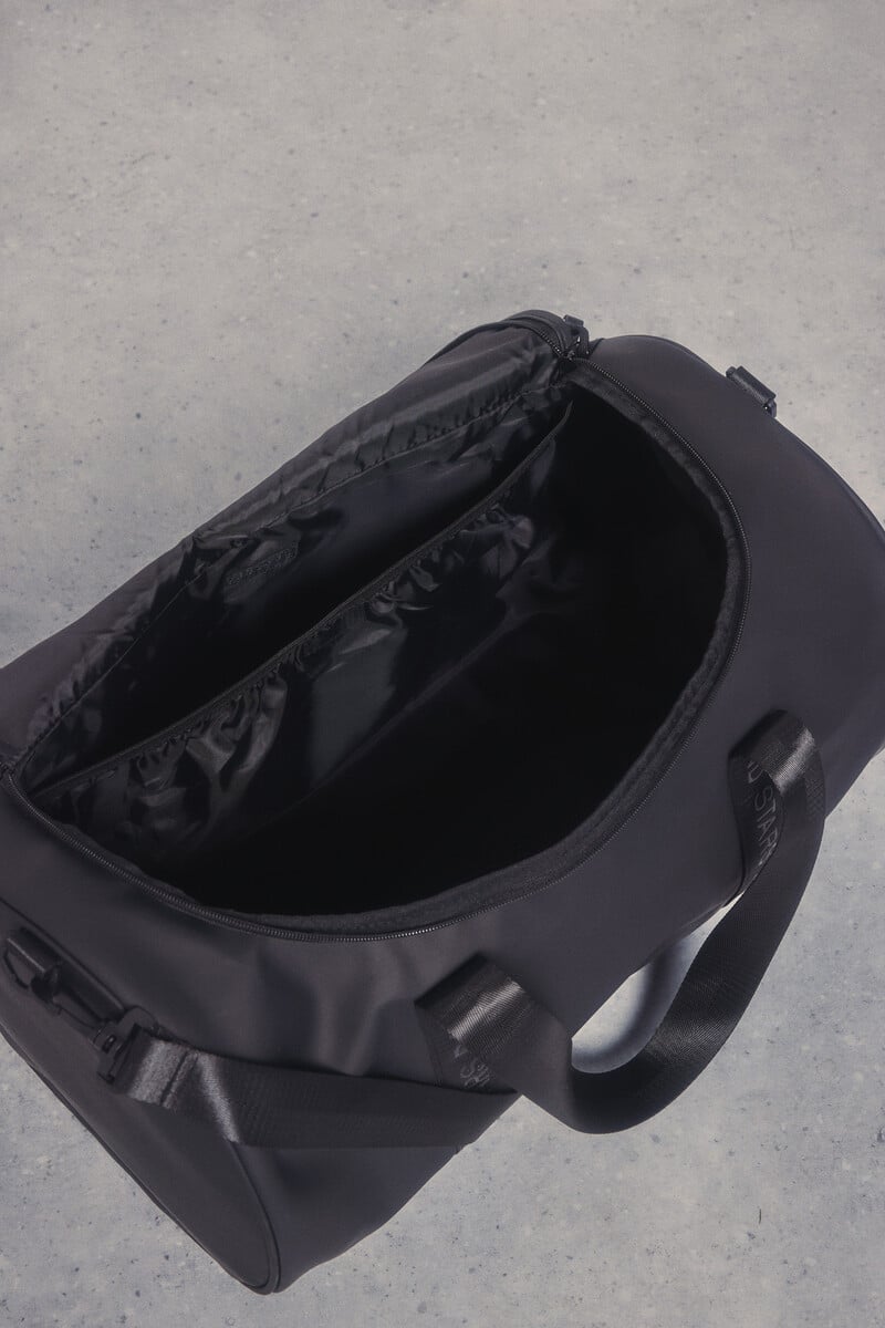 Cortefiel Bolso Deporte 'bowling' Grande Negro