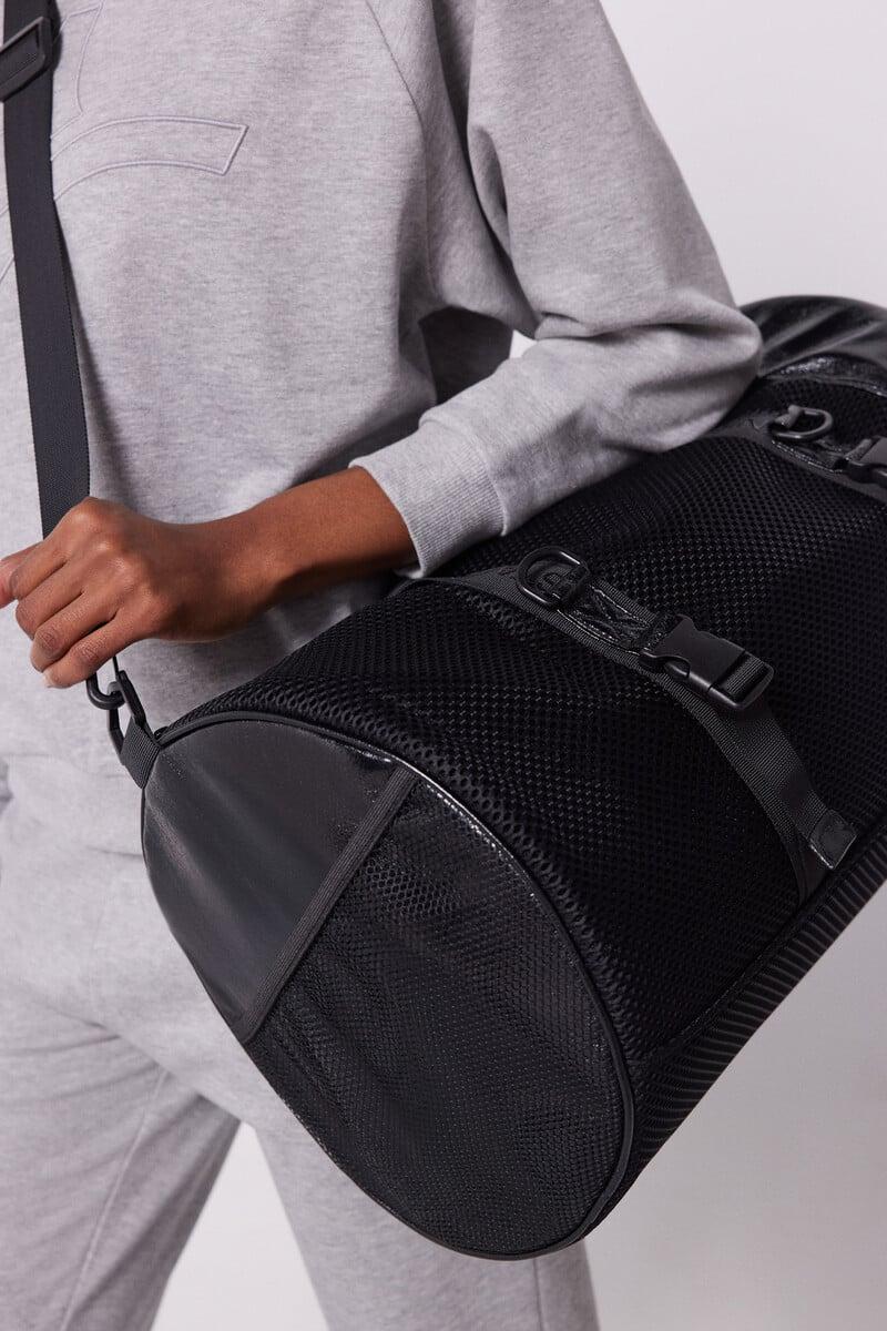 Cortefiel Bolso Deporte 'bowling' Negro