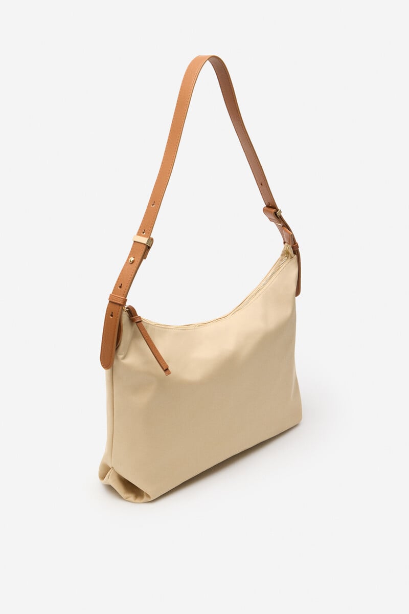 Cortefiel Bolso Hobo Nylon