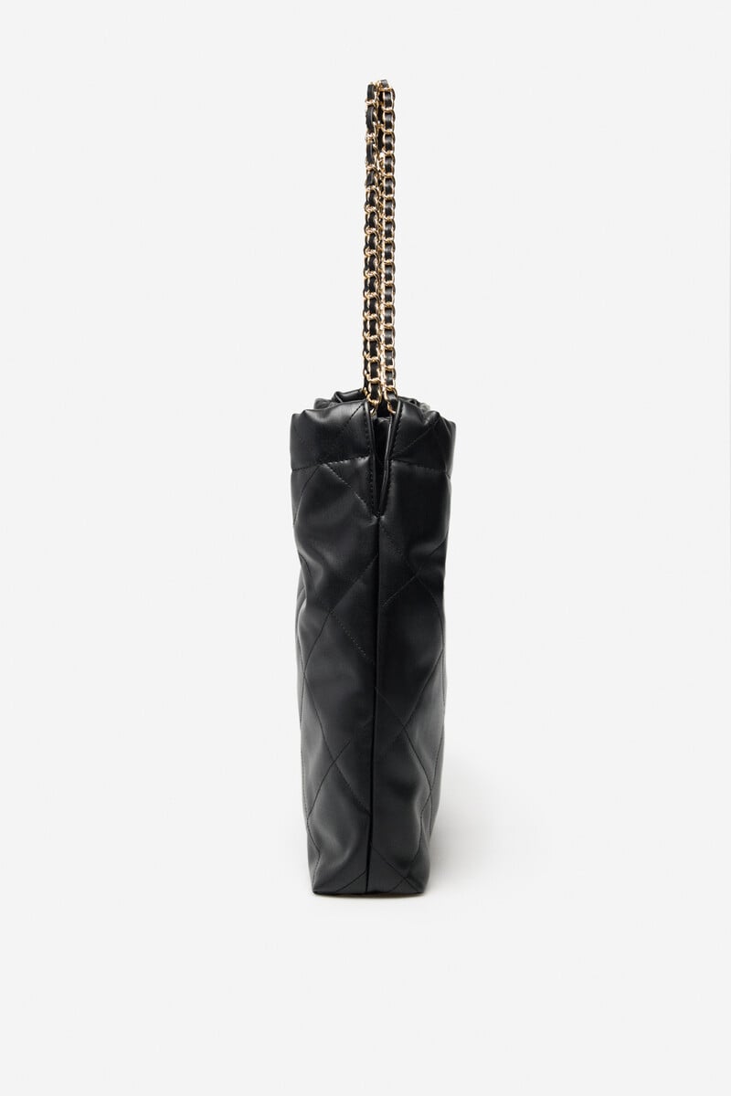 Cortefiel Bolso Shopper Acolchado Cadenas