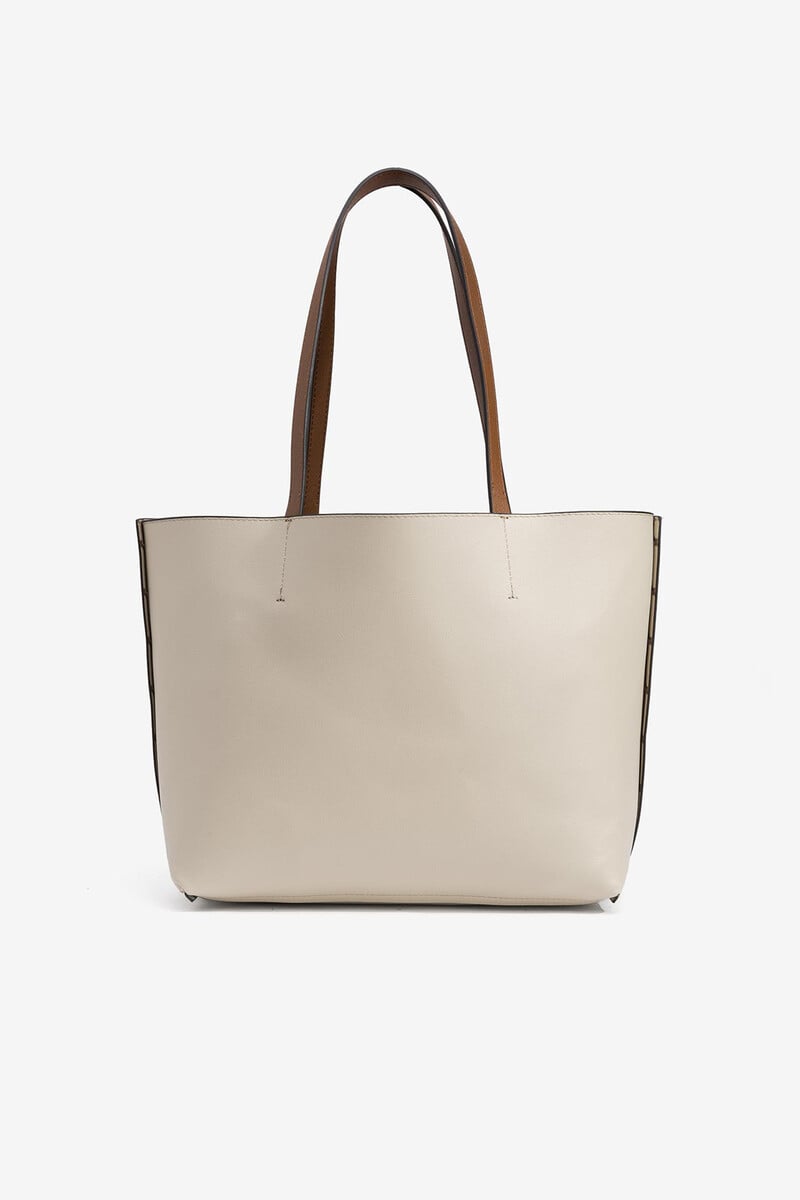 Cortefiel Bolso Shopper Estampado