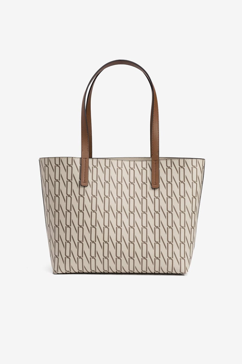 Cortefiel Bolso shopper estampado