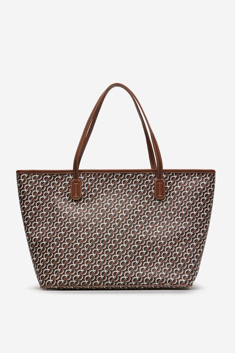 Cortefiel Bolso shopper monograma