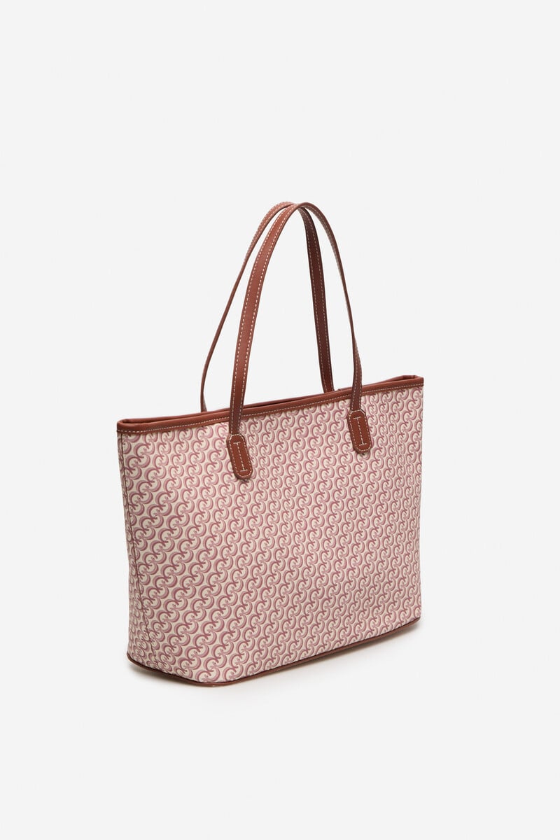 Cortefiel Bolso Shopper Monograma
