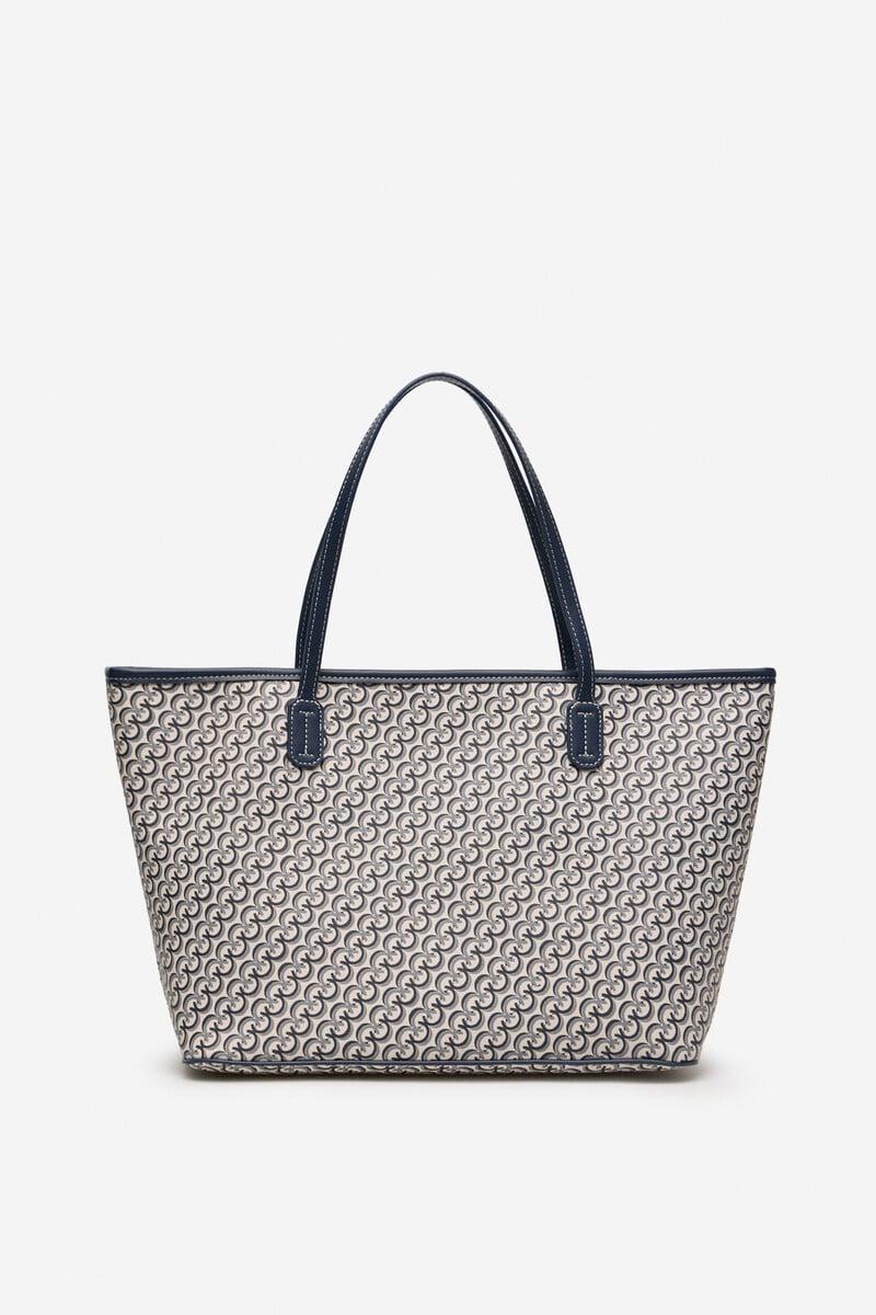 Cortefiel Bolso shopper monograma
