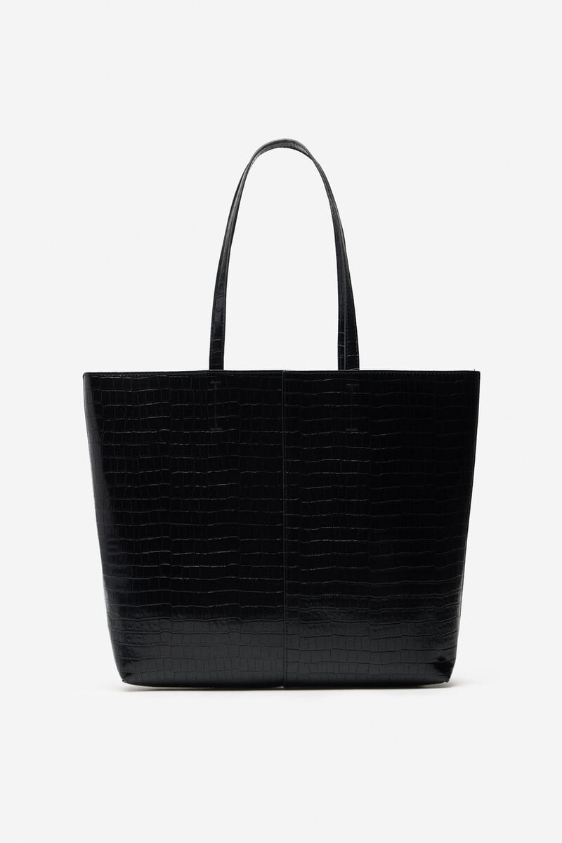 Cortefiel Bolso shopper textura animal