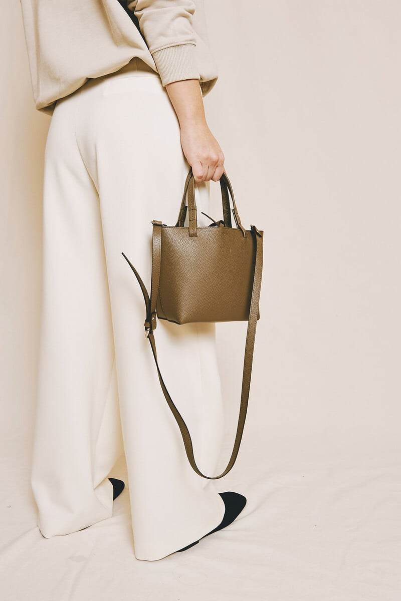 Cortefiel Bolso Tote Isak S Piel