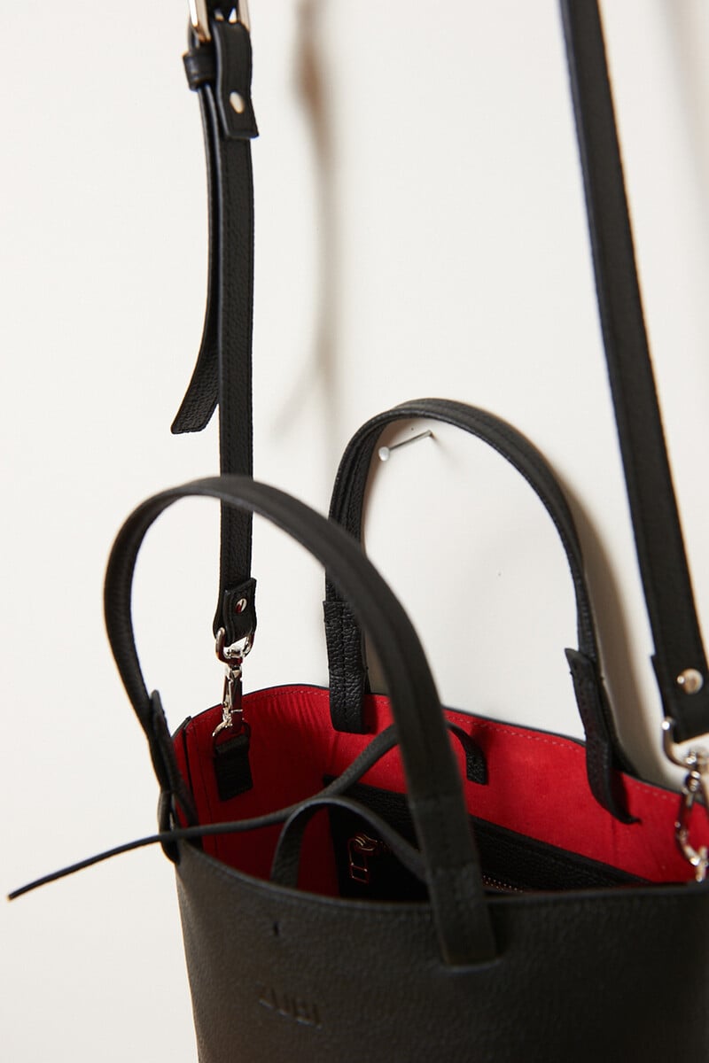 Cortefiel Bolso Tote Isak S Piel